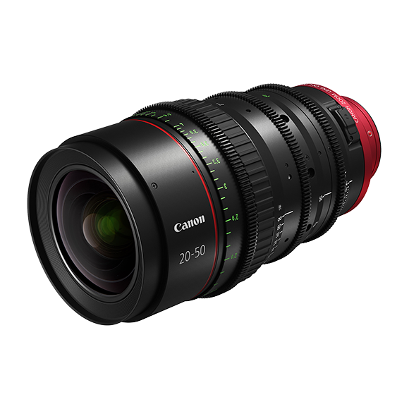 Canon CN-E20-50mm T2.4 L F / FP Lens - HD Source