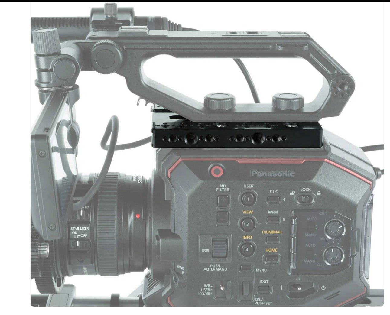 SHAPE Top Plate for Panasonic AU-EVA1