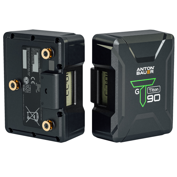 Anton Bauer Titon Battery Series | Gold & V-Mount (90/150) - HD Source