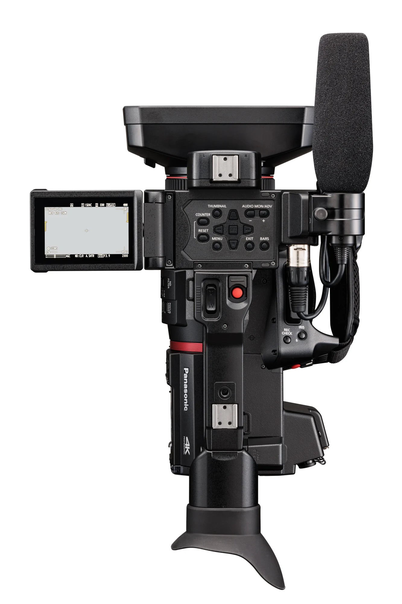 Panasonic AG-CX370 4K Handheld Camcorder - HD Source