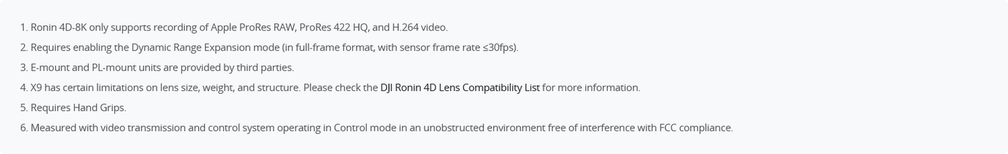 DJI Ronin 4D 6K and 8K Combo Kits - HD Source