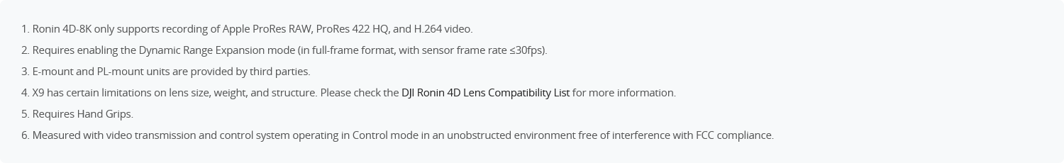 DJI Ronin 4D 6K and 8K Combo Kits - HD Source