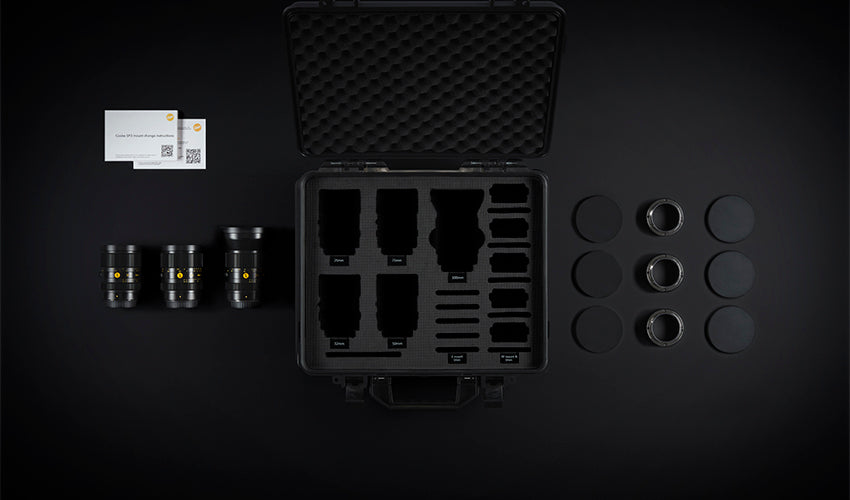Cooke SP3 Prime Lens Series (18/25/32/50/75/100mm, Sony E-mount) - HD Source
