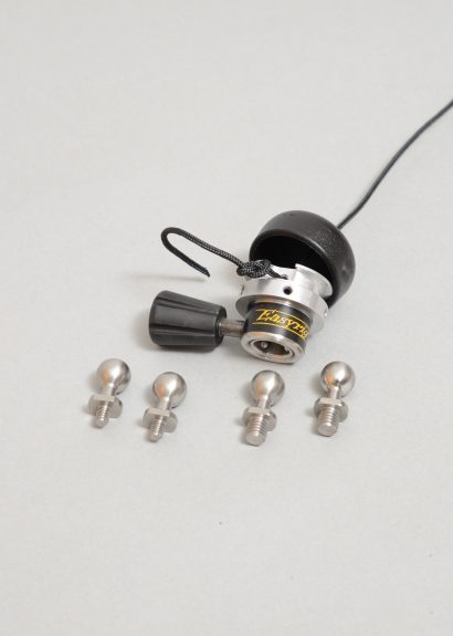 Easyrig Quick Release comes with two each 3/8″ and 1/4″ ball studs to mount your camera.