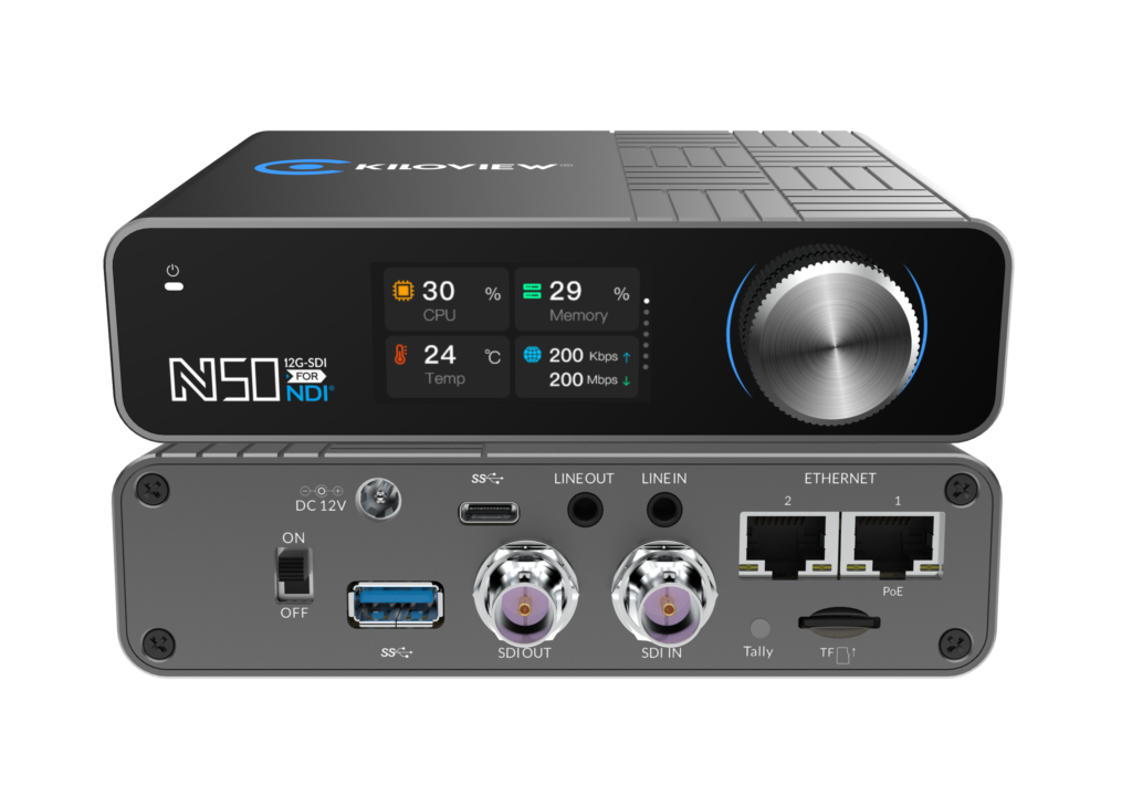 Kiloview N50/N60 NDI and NDI HX Encoder/Decoder