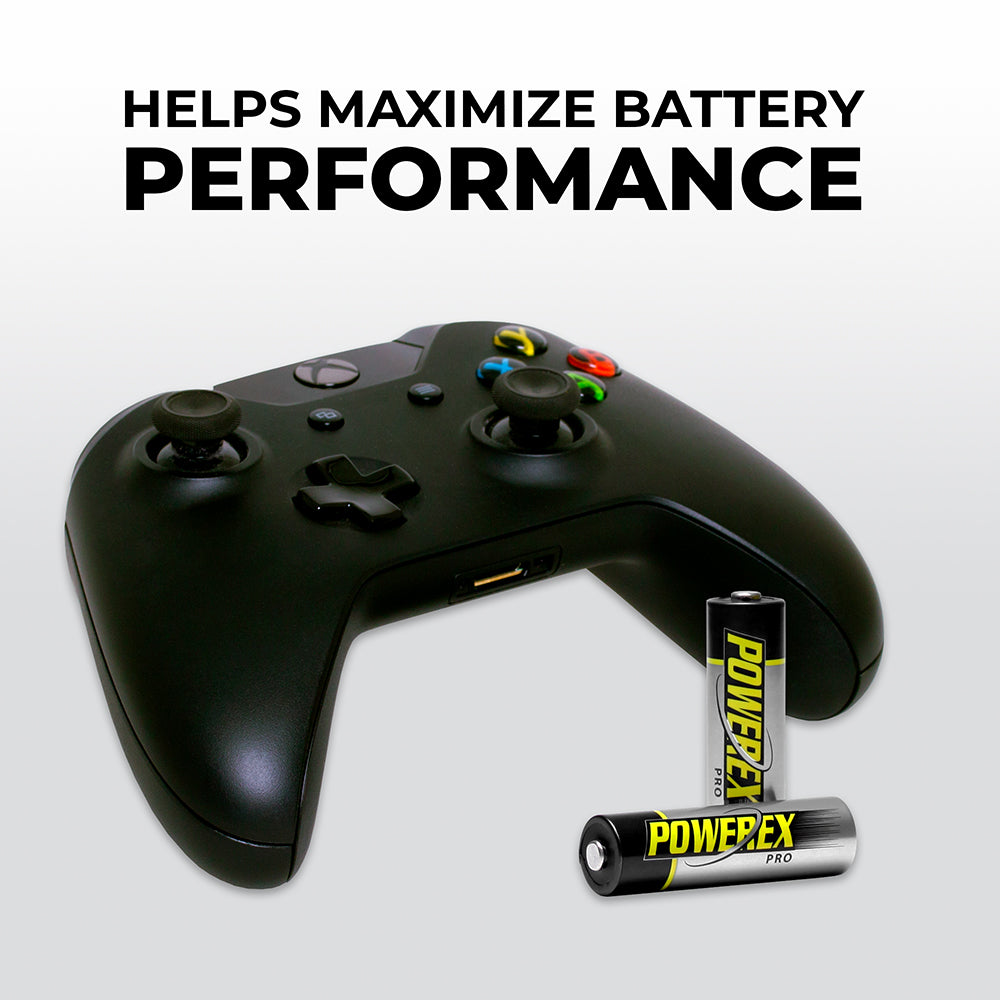 Powerex PRO AA Rechargeable NiMH Batteries (1.2V, 2700mAh) - 4-Pack (2nd Gen) - HD Source