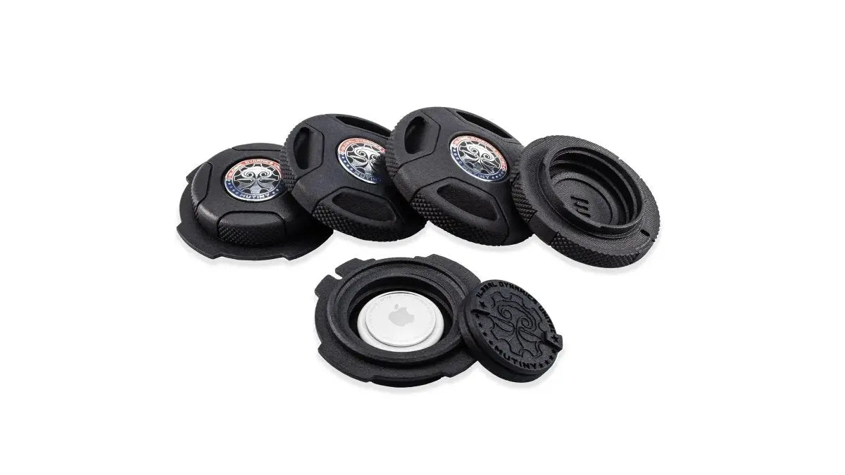 MUTINY GDU HVT (High-Value Target) AirTag camera body caps - HD Source