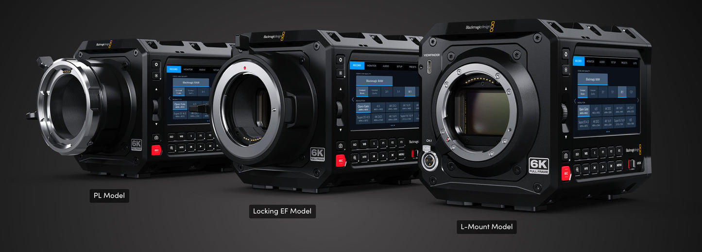 Blackmagic Design Pyxis 6K Camera - Body Only - HD Source