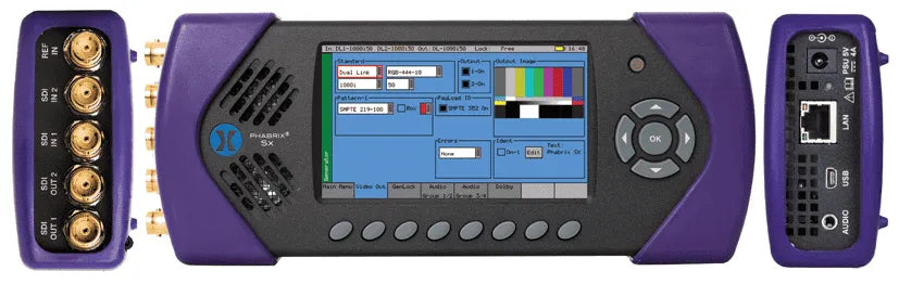 Phabrix SX Series Portable Analyzers - HD Source