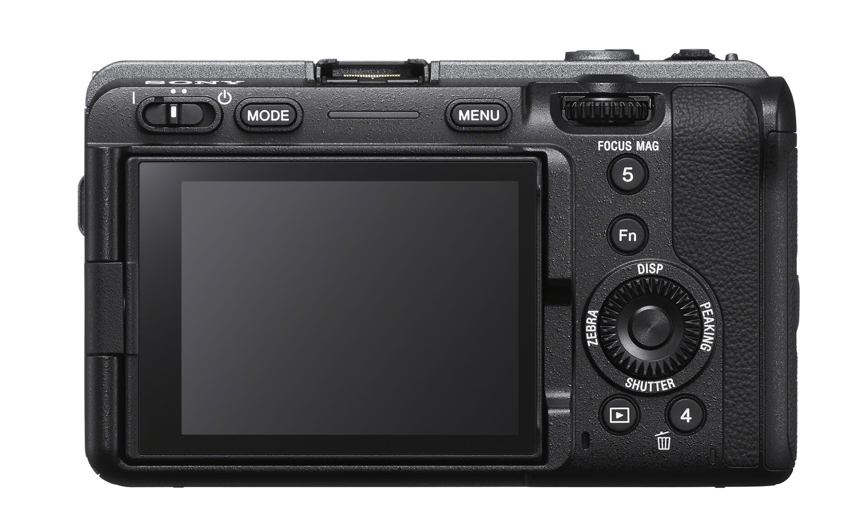 Back of Sony Alpha FX3 ILME-FX3 Cinema Line Full-frame Camera - HD Source