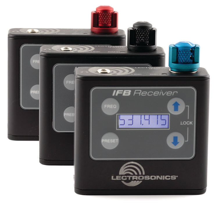 Lectrosonics IFBR1BUHF Multi-Frequency Belt-Pack IFB Receiver - HD Source