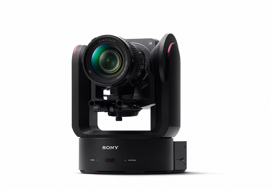 SONY ILME-FR7 Cinema Line Full-frame PTZ Interchangeable Lens camera with 15+ stop dynamic range, 4K (QFHD) high-frame-rate 120fps, Fast Hybrid & Real-time Eye AF, and S-Cinetoneâ„¢ colour science.