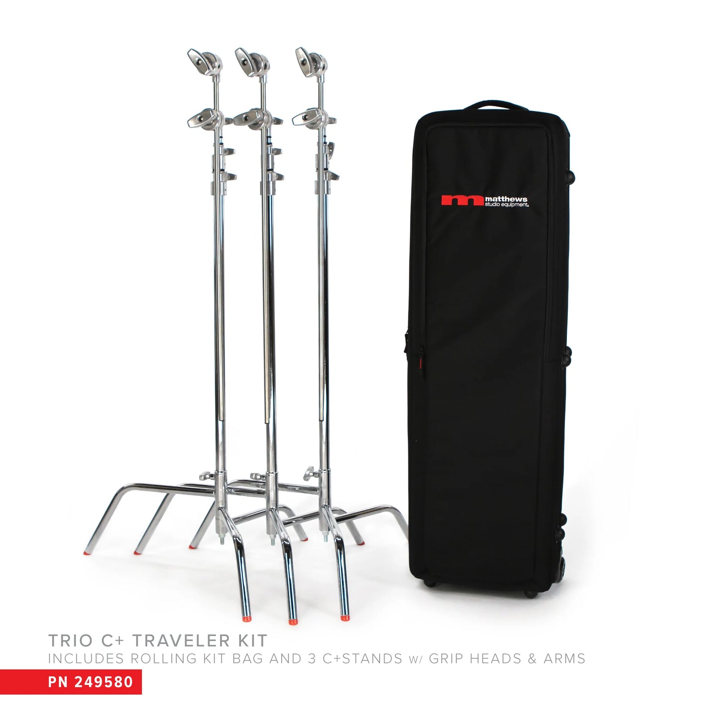 TRIO C+ TRAVELER KIT- CHROME | MSE Matthews Grip - HD Source