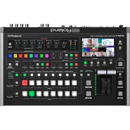 Roland V-80HD Direct Streaming Video Switcher - HD Source