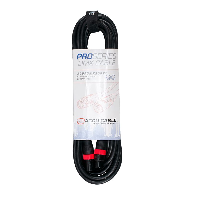 ADJ PROFESSIONAL 5 PIN DMX CABLES - PLEASE SELECT SIZE - HD Source
