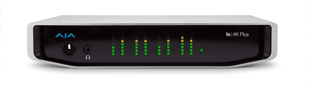 AJA IO-4K-PLUS-R0 12-bit 4K/UltraHD/HD I/O via Thunderbolt 3– HD