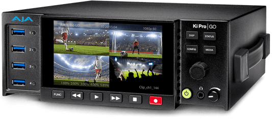 AJA KI-PRO-GO-R0 MULTI-CHANNEL HD H.264 USB 3.0 RECORDER AND PLAYER - HD Source