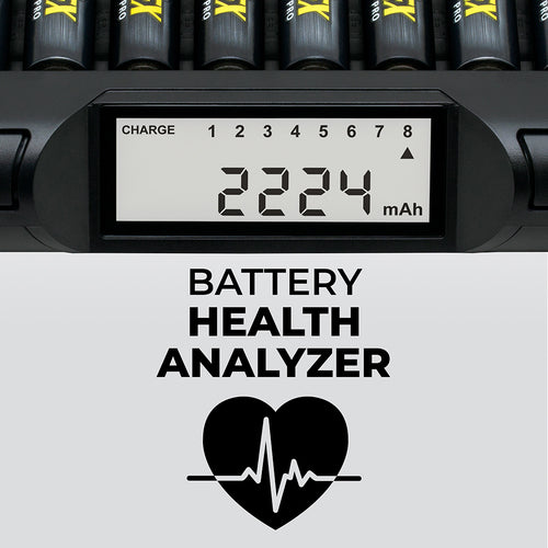 Powerex MH-C980 Turbo Charger-Analyzer for 8 AA/AAA Batteries - HD Source