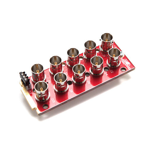 Decimator openGear Rear Module: openGear 2/3 Rear 10x BNC and GPI for MC-DMON-QUAD & MC-DMON-9S - HD Source