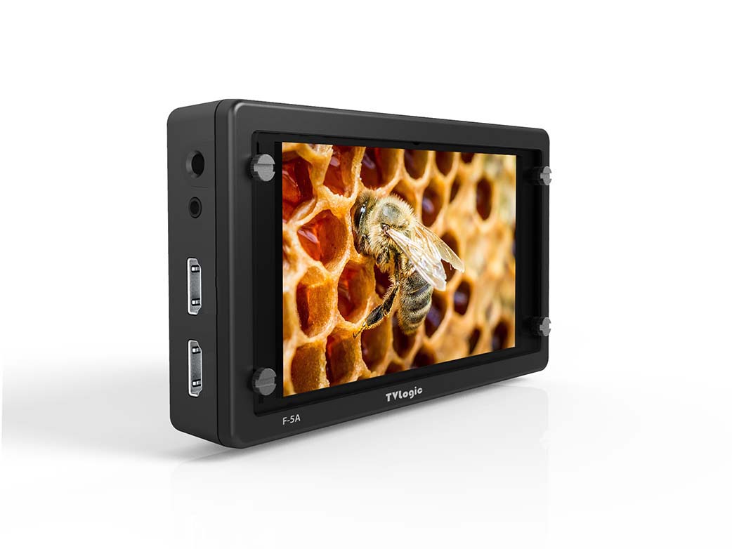 TVLogic F-5A : 5.5’’ Full-featured Field Monitor with FHD IPS-LCD - HD Source