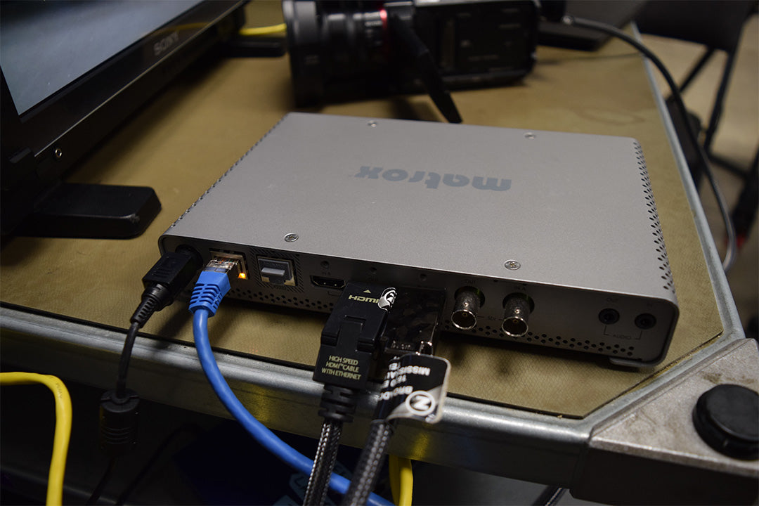 Matrox Monarch LCS | Webcast Capture and Encoding Device | Clearance Demo Unit - HD Source