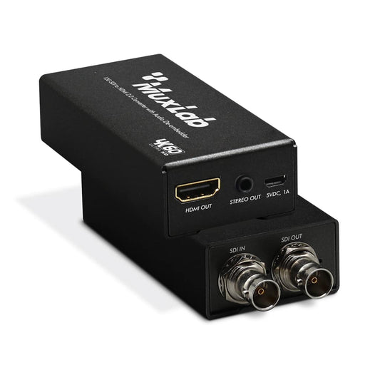 Muxlab 12G-SDI to HDMI 2.0 Converter with Audio Out
