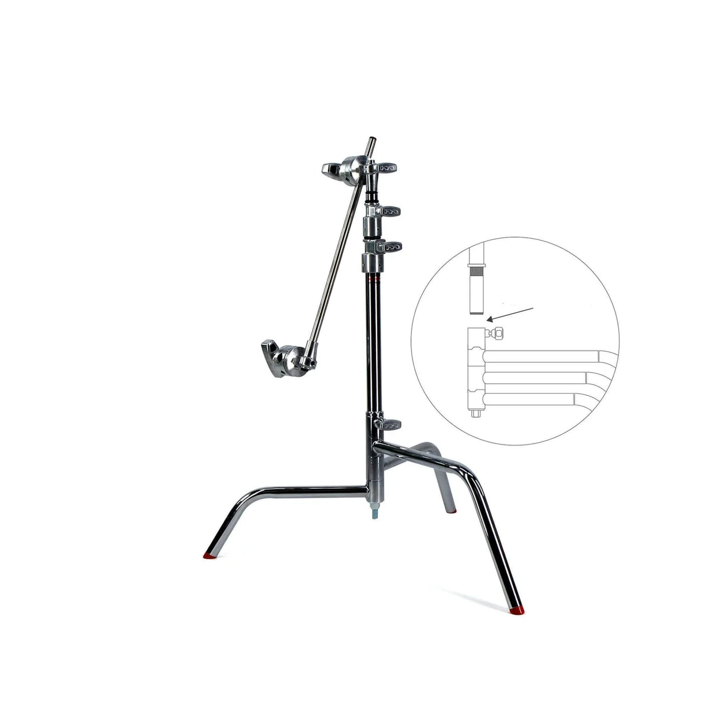 Matthews 20" C+Stand w/Turtle Base, Grip Head & Arm - HD Source