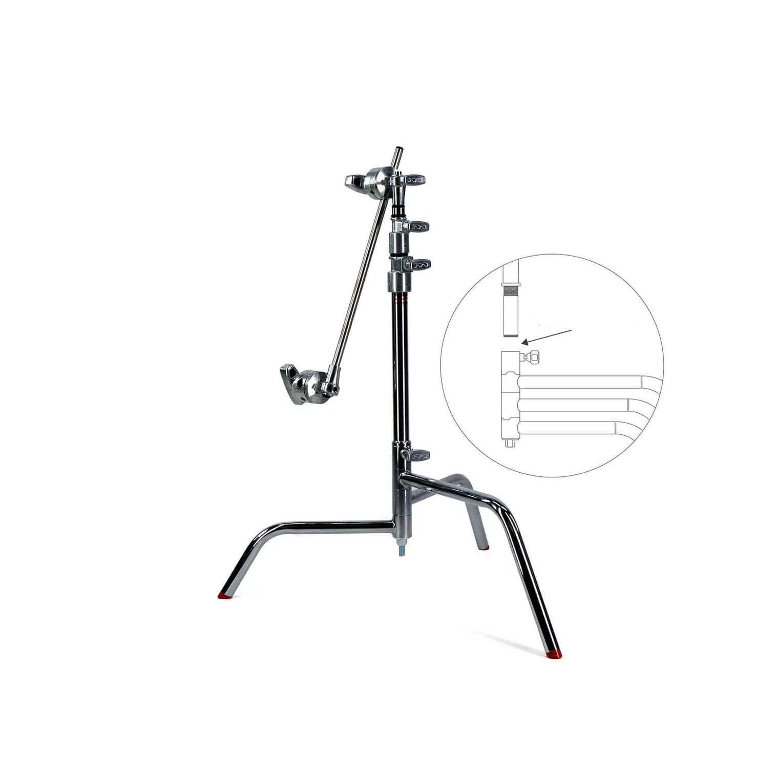 Matthews 20" C+Stand w/Turtle Base, Grip Head & Arm - HD Source