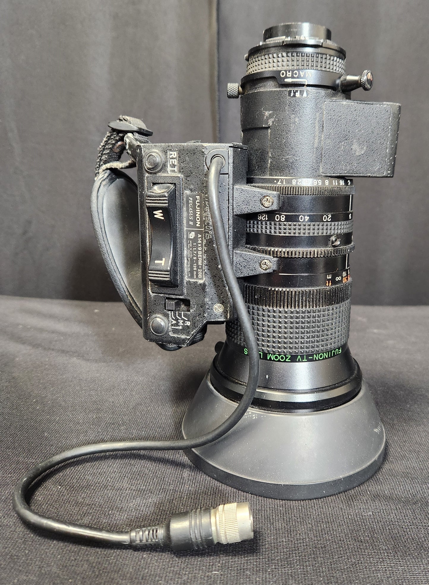 Used Fujinon A14x9 BERM-28B Pegasus II Lens - HD Source