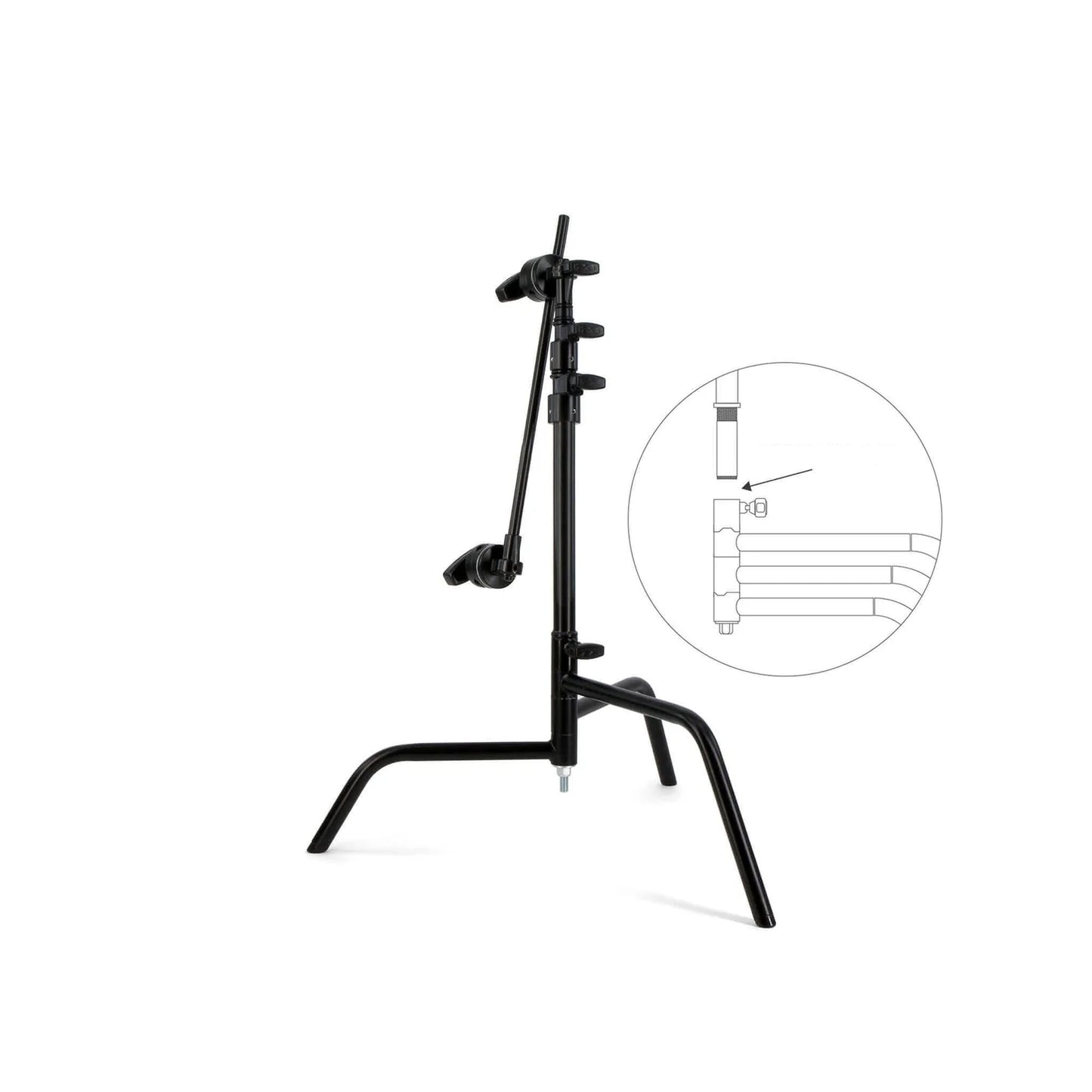 Matthews 20" C+Stand w/Turtle Base, Grip Head & Arm - HD Source