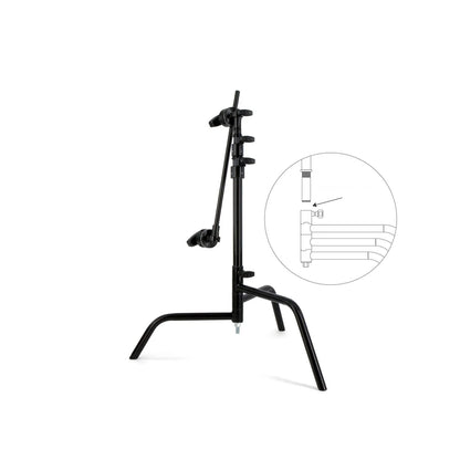 Matthews 20" C+Stand w/Turtle Base, Grip Head & Arm - HD Source