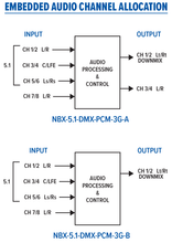 Load image into Gallery viewer, MultiDyne | NBX-5.1-DMX-PCM-3G | 3G/HD/SD-SDI Embedded Audio Downmixer - HD Source