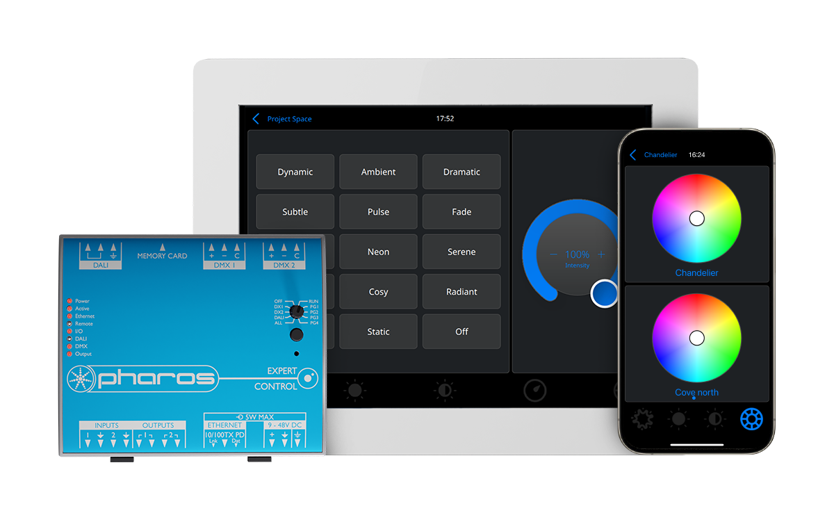 Pharos Expert Lighting Control Solutions