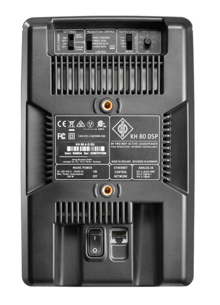 Neumann KH 80 DSP 4'' Active Studio Monitor (Single) - HD Source