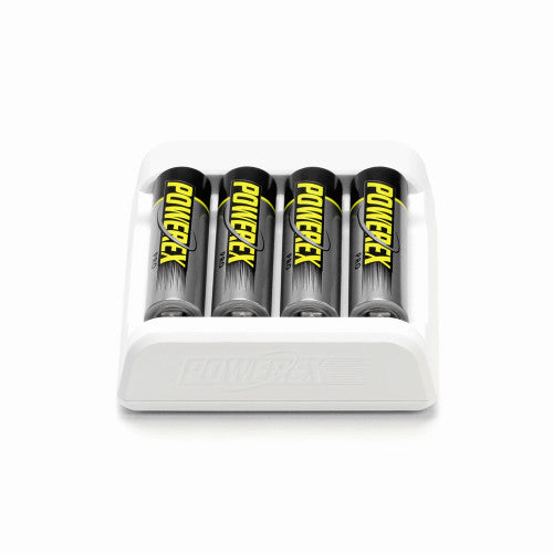 Powerex MH-C401U USB Smart Charger + 4 Powerex PRO AA (2nd Gen) - HD Source