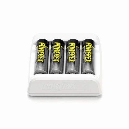 Powerex MH-C401U USB Smart Charger + 4 Powerex PRO AA (2nd Gen) - HD Source