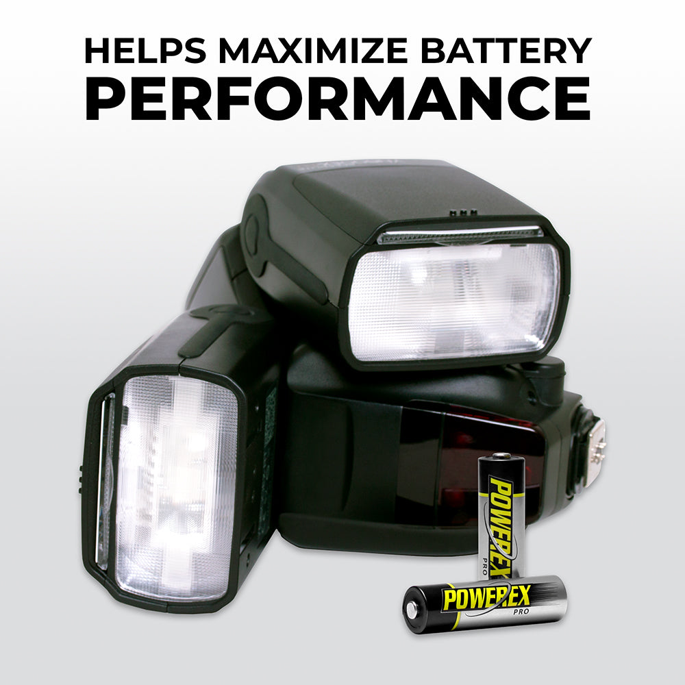 Powerex PRO AA Rechargeable NiMH Batteries (1.2V, 2700mAh) - 4-Pack (2nd Gen) - HD Source