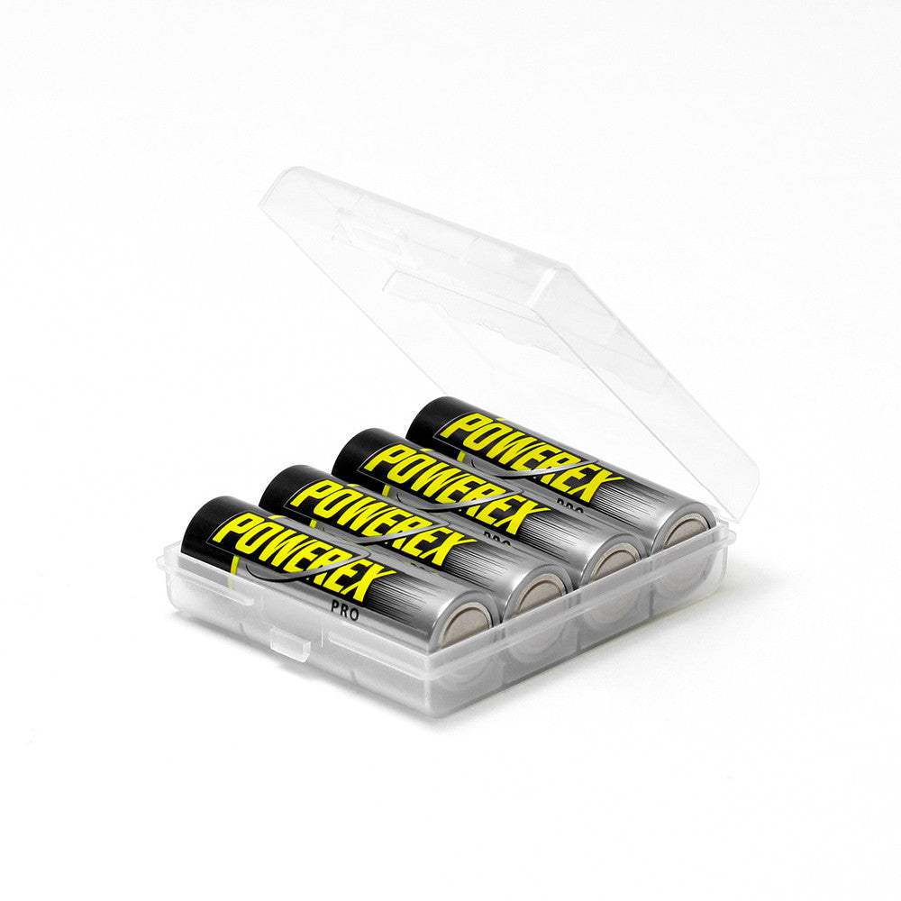Powerex PRO AA Rechargeable NiMH Batteries (1.2V, 2700mAh) - 4-Pack (2nd Gen) - HD Source
