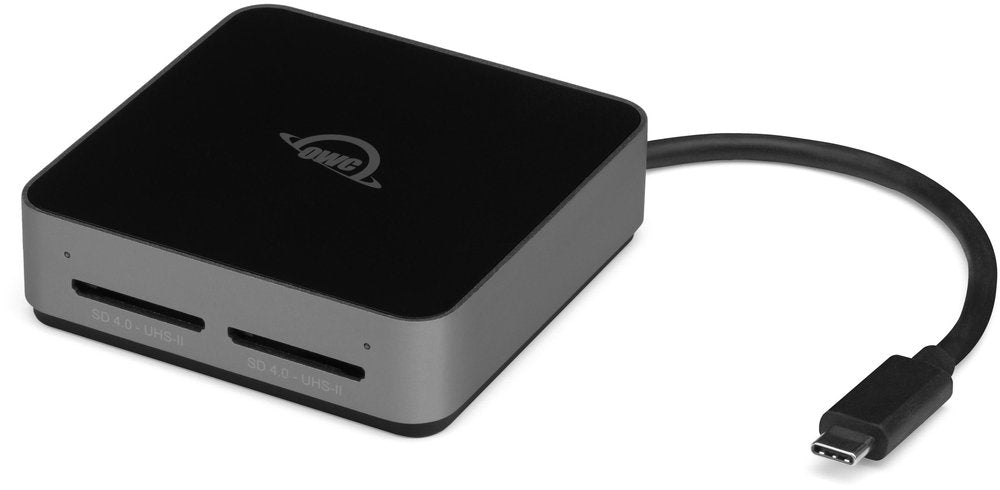 OWC Atlas USB 3.2 (10Gb/s) Dual SD Card Reader/Writer