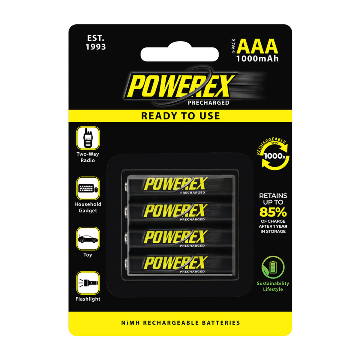 Powerex AAA Battery for Lit Duo Meter