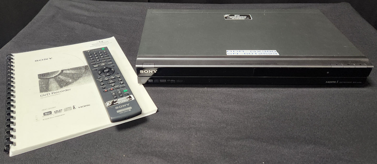 Used Sony RDR-GX380 DVD Recorder - HD Source