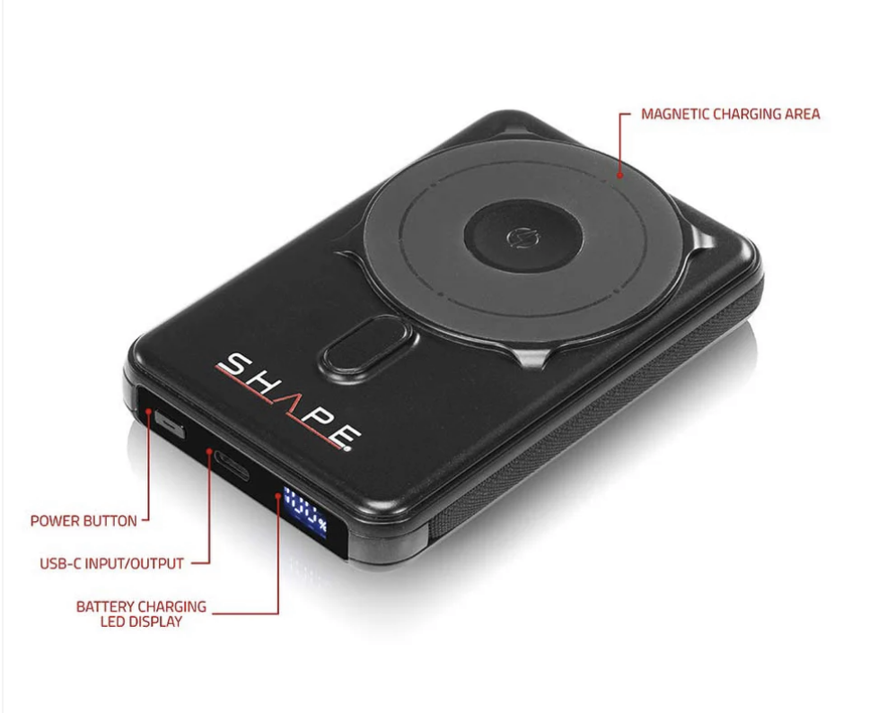 SHAPE MAG Wireless Power Bank 10000mah Portable Charger - HD Source