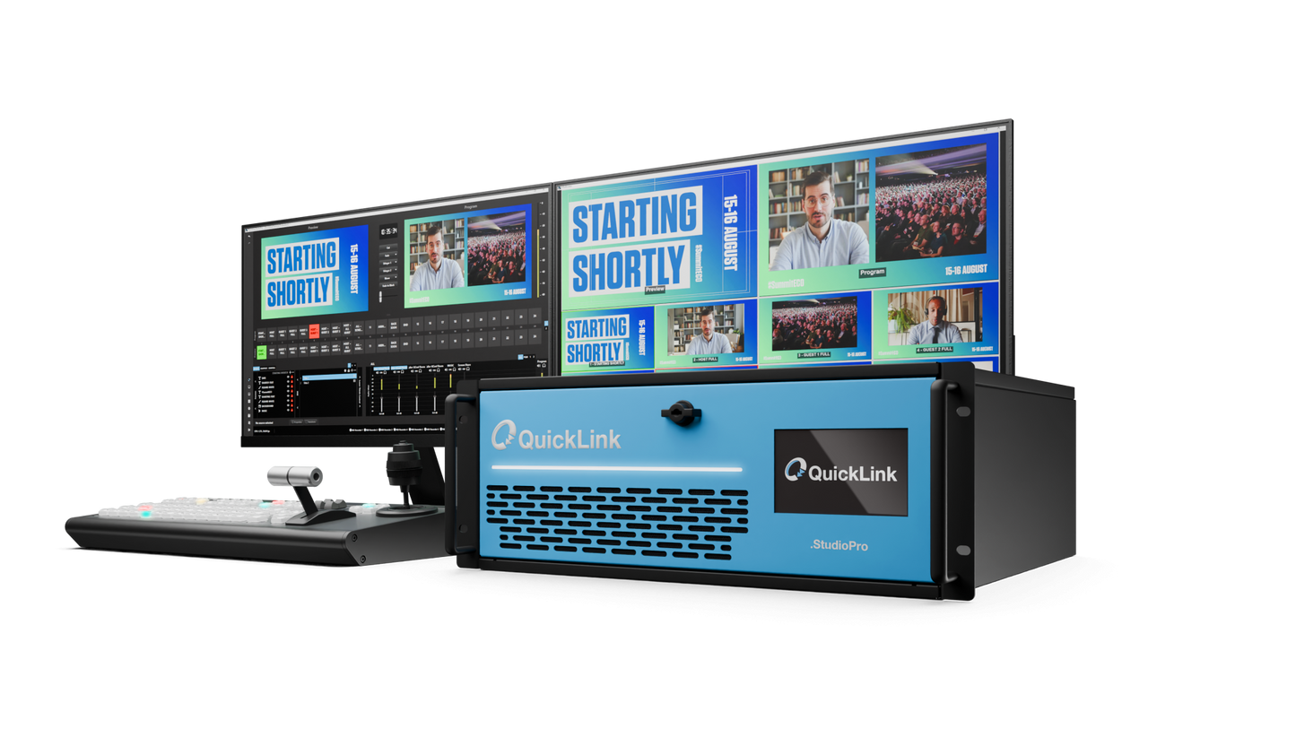 QuickLink StudioPro 4K Video Platform