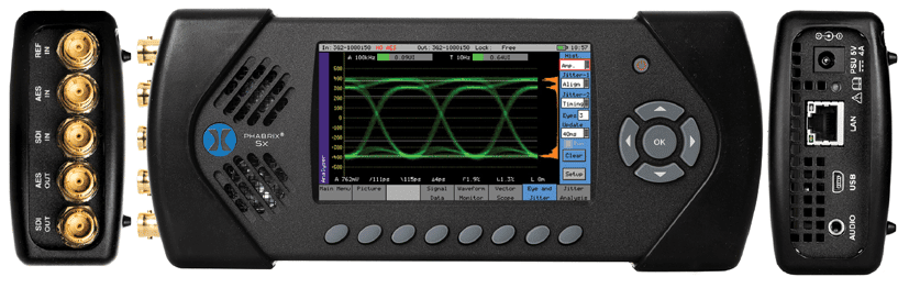 Phabrix SxE Portable 3G/HD/SD Generation, Analysis & Monitoring, Layer Analysis - HD Source