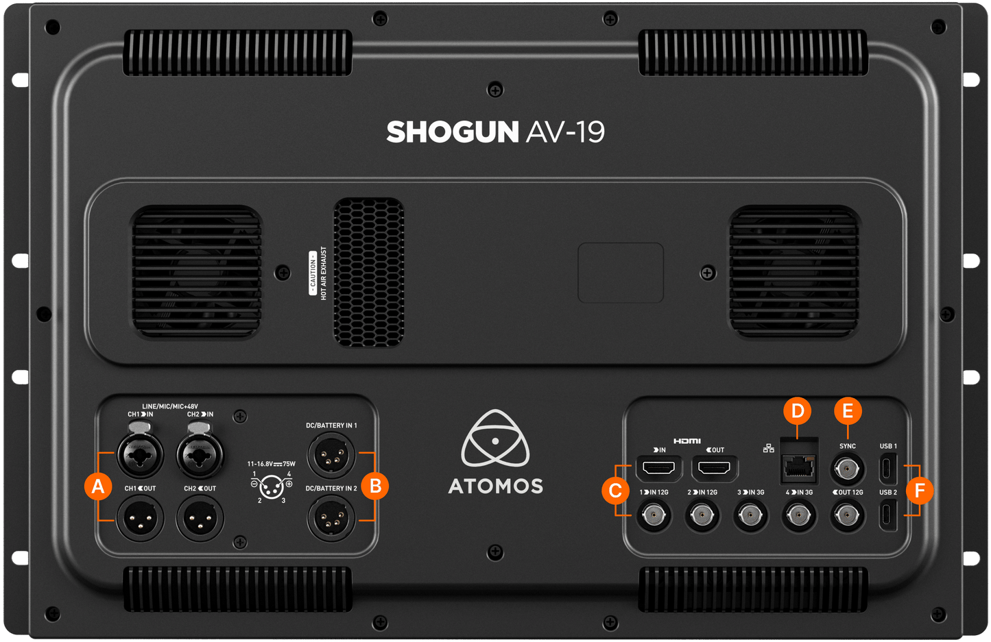 Atomos Shogun AV-19 Monitor/Recorder/Switcher - HD Source