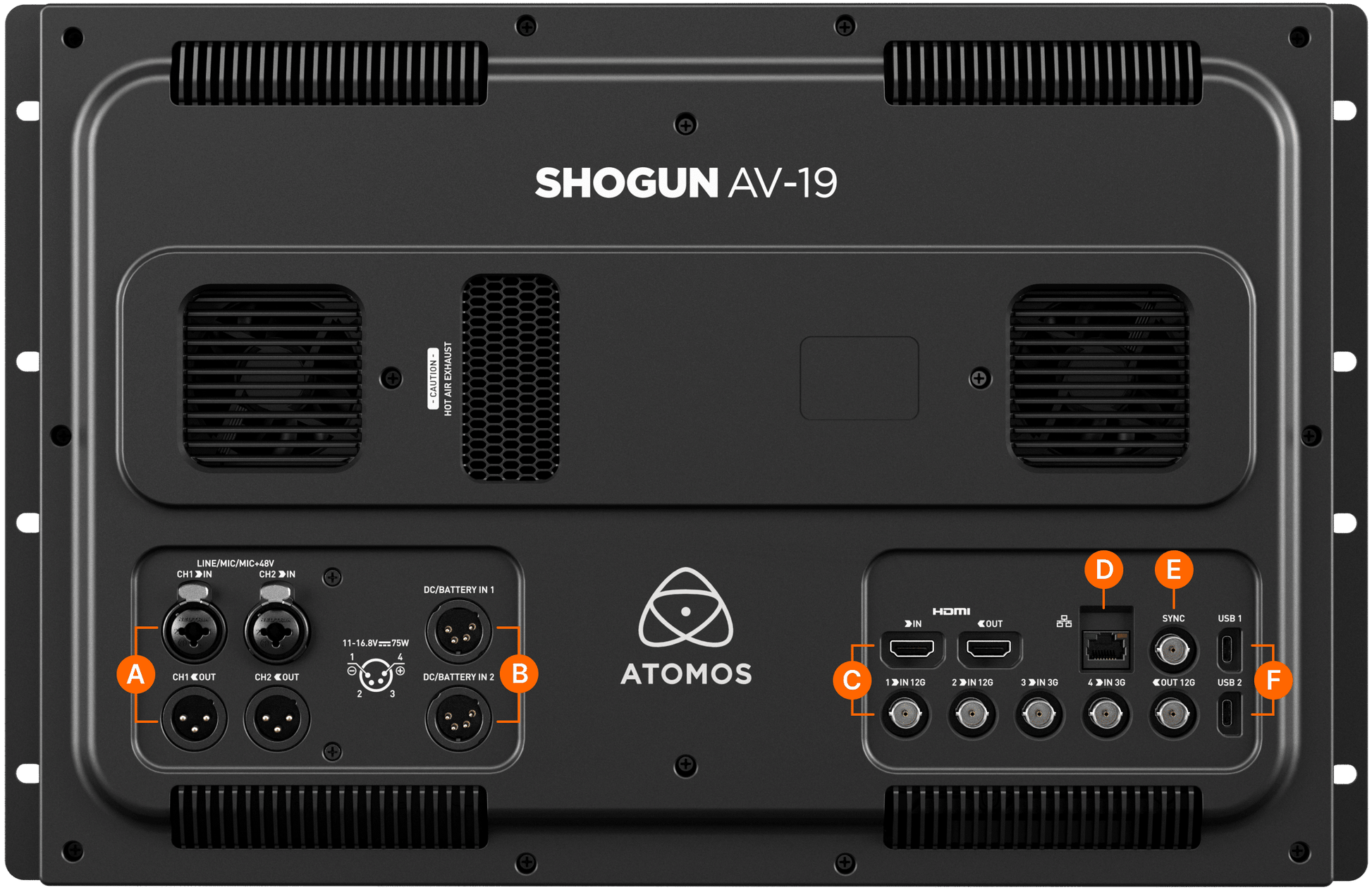 Atomos Shogun AV-19 Monitor/Recorder/Switcher - HD Source