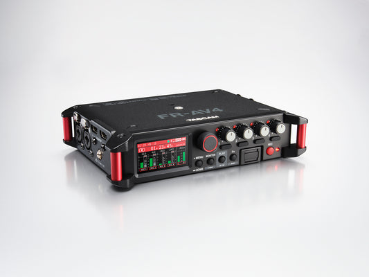 Tascam FR-AV4 - 32-Bit Float 4-ch Field Recorder with Mixer - HD Source