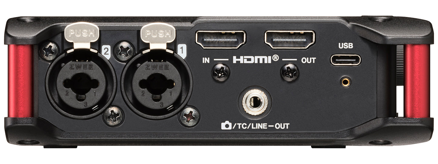 Tascam FR-AV4 - 32-Bit Float 4-ch Field Recorder with Mixer - HD Source