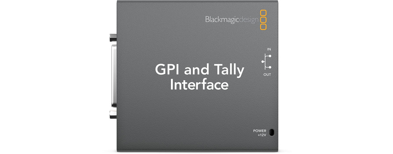 Blackmagic Design GPI and Tally Interface for ATEM production switchers - HD Source