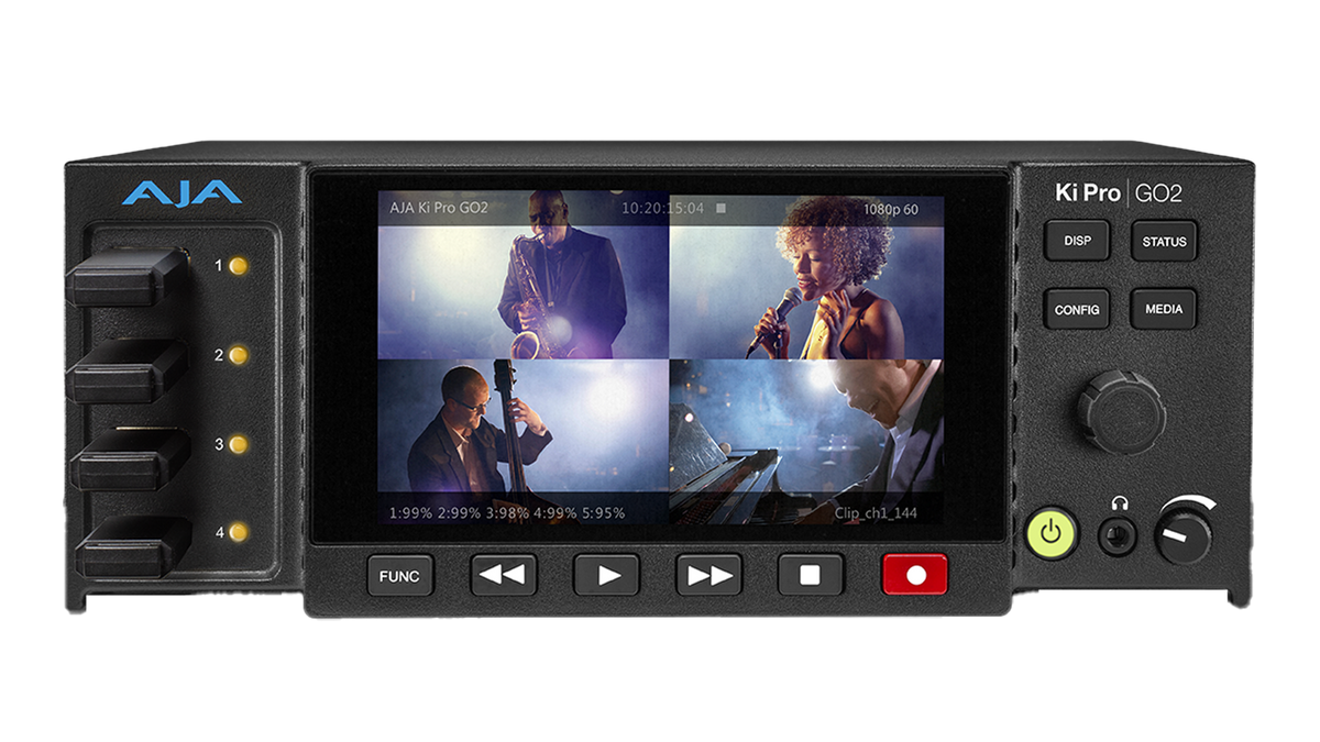 AJA Ki Pro GO2 - Next Generation Digital Recorder featuring HEVC